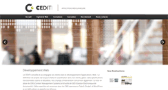 Desktop Screenshot of cediti.be
